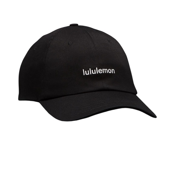 LULULEMON Black Soft Ball Hat Running Cap Strap Lightweight Athletic Baller - Picture 2 of 11